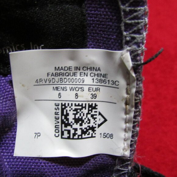 Converse Harley Quinn Joker Mad Love Chuck Taylor All Star Sneakers High Top - Picture 10 of 12